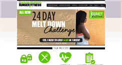 Desktop Screenshot of hunger4fitness.com